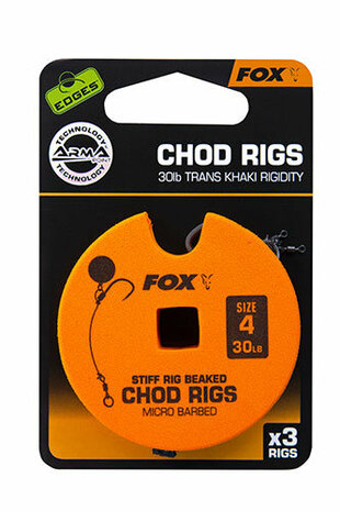 Stiff Chod Rigs Edges Fox