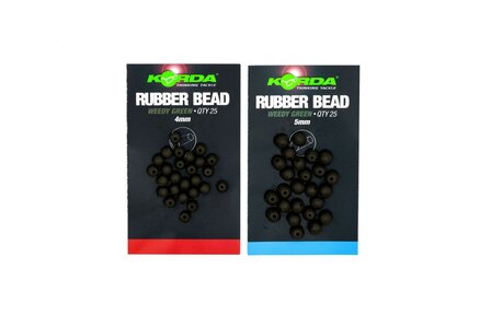 4MM &amp; 5MM Rubber Beads Korda