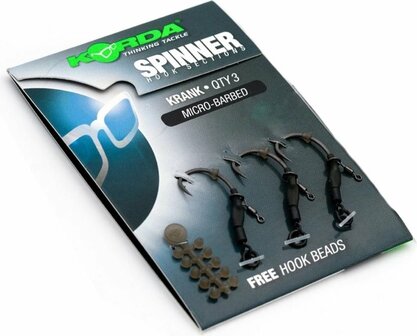 Spinner Hook Sections Krank Korda