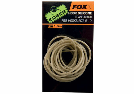 Hook Silicone Trans Khaki SZ 10 -7 X1.5M