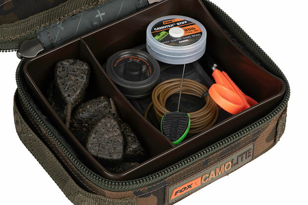 Rigid Lead & Bits Bag Compact Camolite Fox