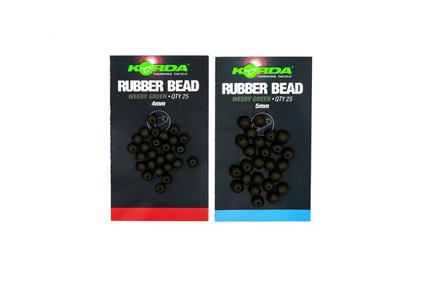 4MM & 5MM Rubber Beads Korda