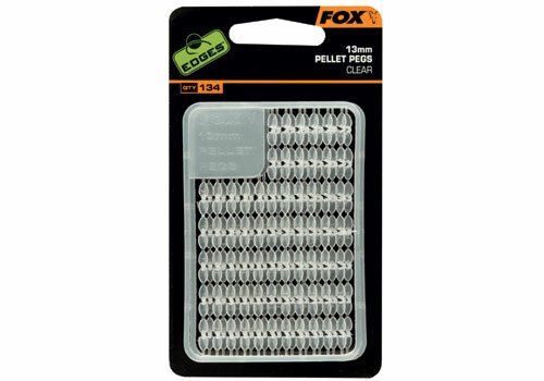 Pellet Pegs 13MM Clear 134X Edges Fox